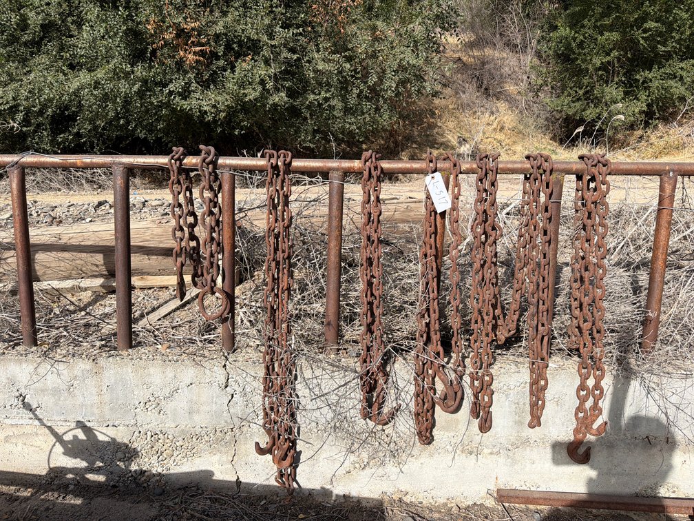 assorted log chains
