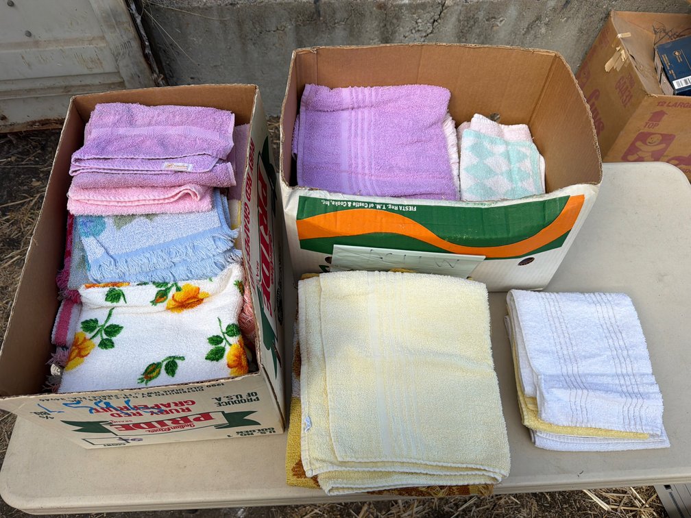 assorted linens