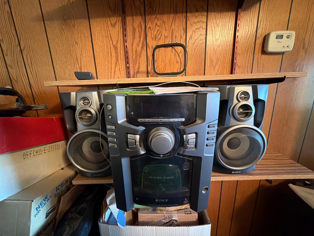sony stereo CD player