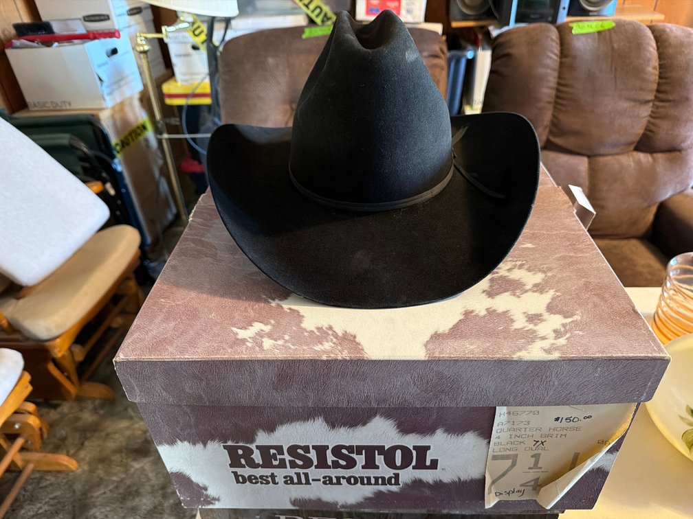 Resistol felt hat