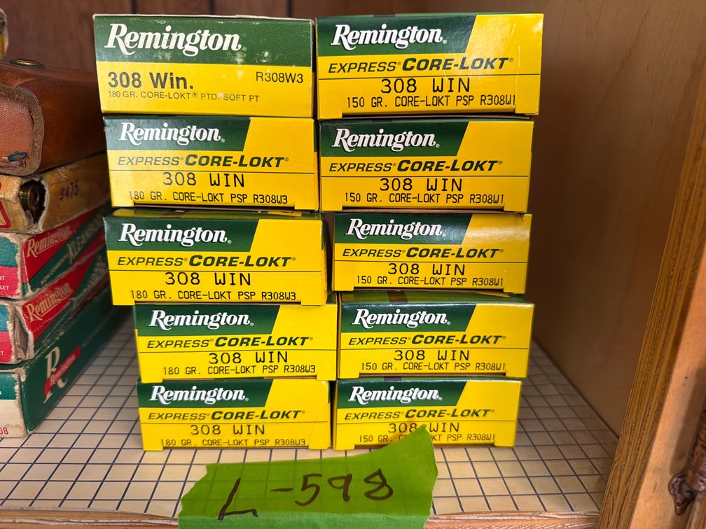 10 boxes 308 ammunition