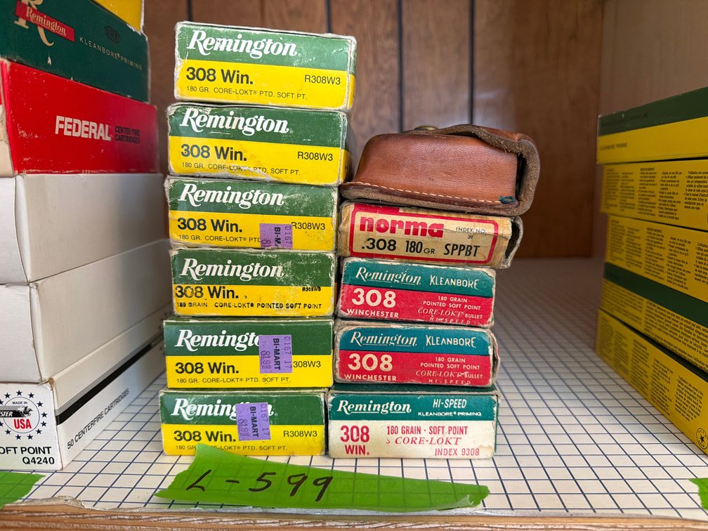 11 boxes 308 ammo