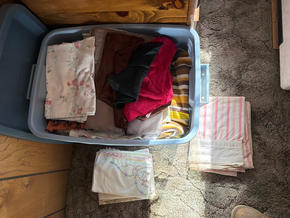assorted linens