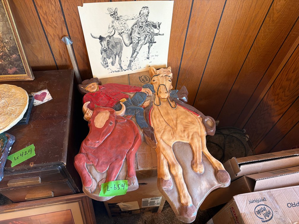 bull dogging memorabilia