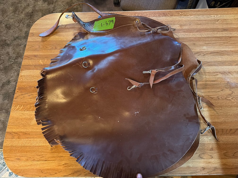 leather bat wing chaps