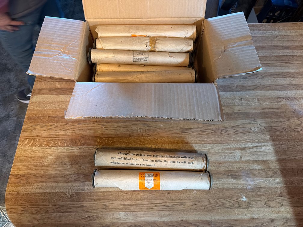 piano rolls