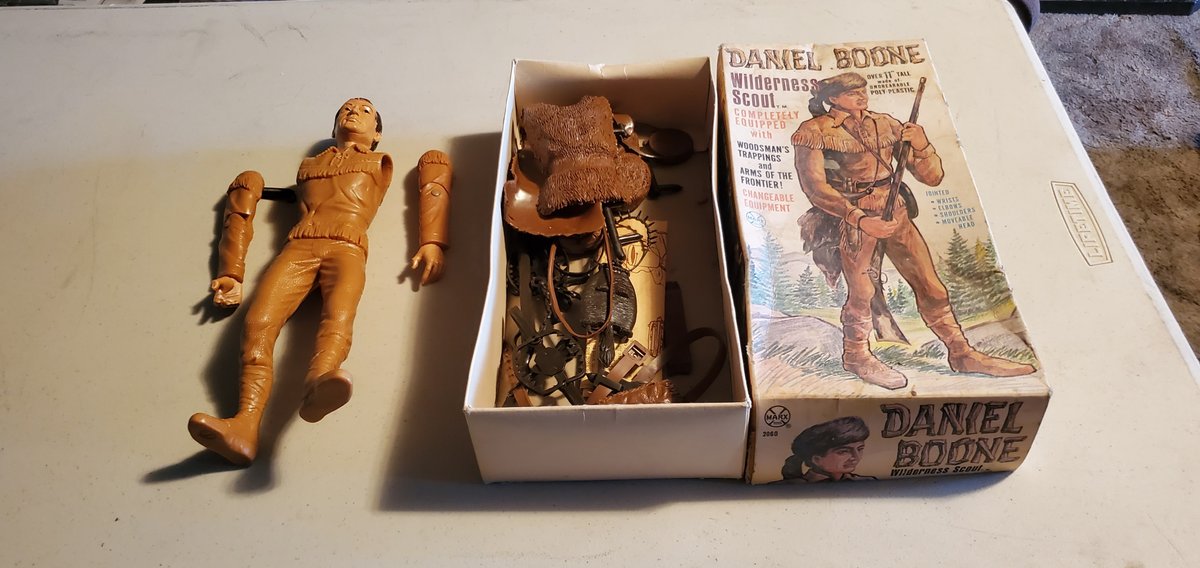Daniel Boone action figure