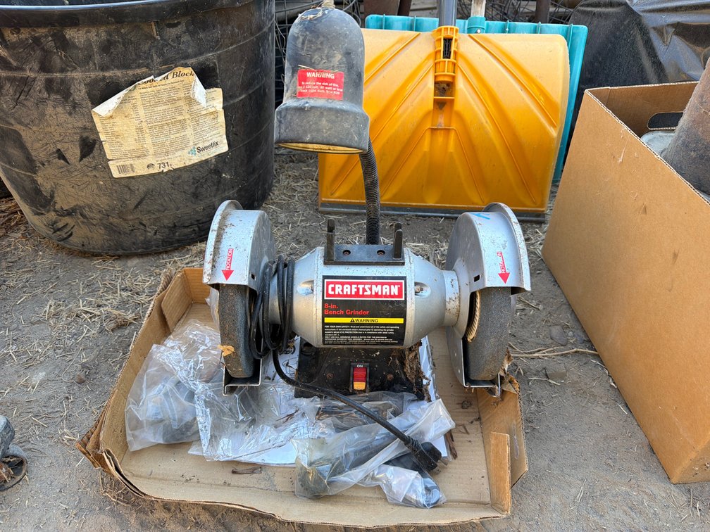 Craftsman bench grinder