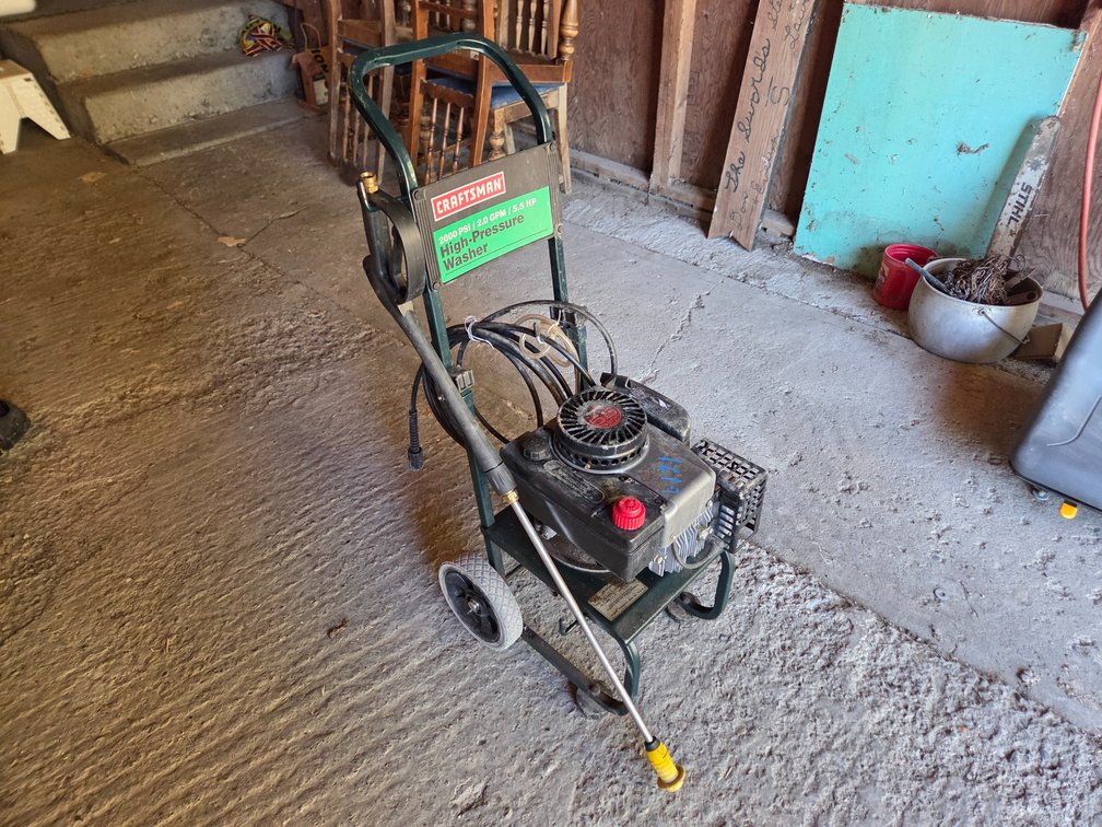 Craftsman 2000 psi pressure washer