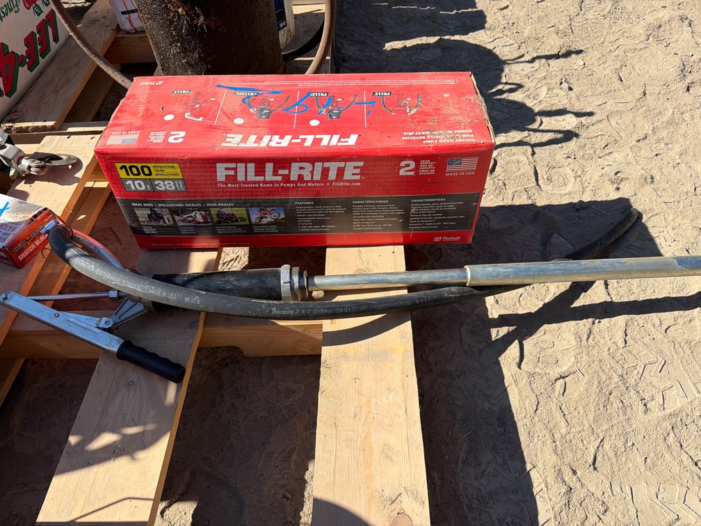 Filrite rotary hand fuel pump, barrel pump
