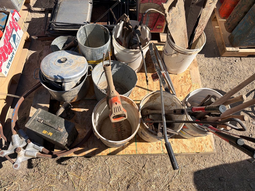 hand saws, livestock,  hand tools