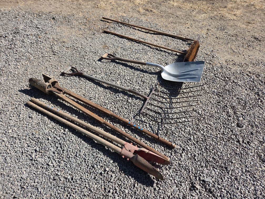 assorted hand tools