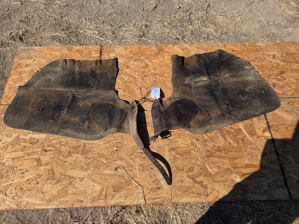 leather bat wing chaps