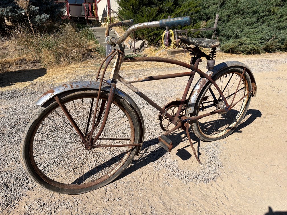 antique boys bicycle