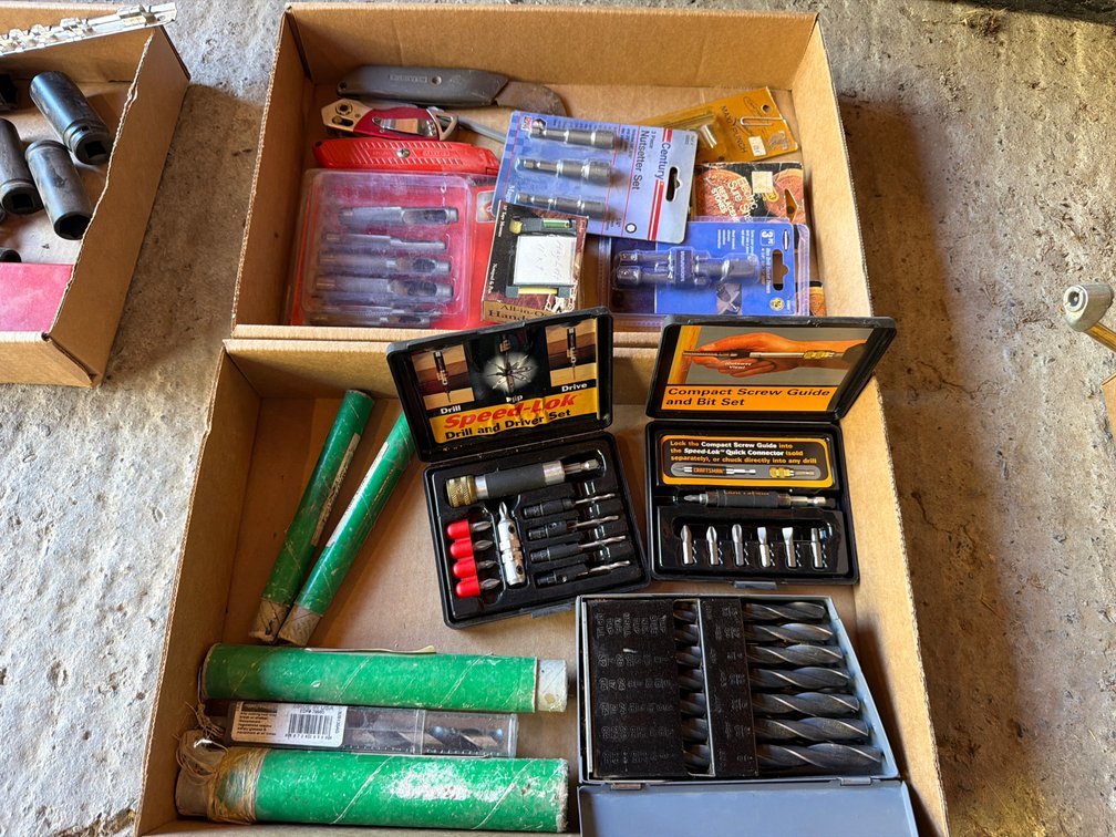 Craftsman bits, punches, twist steel bits