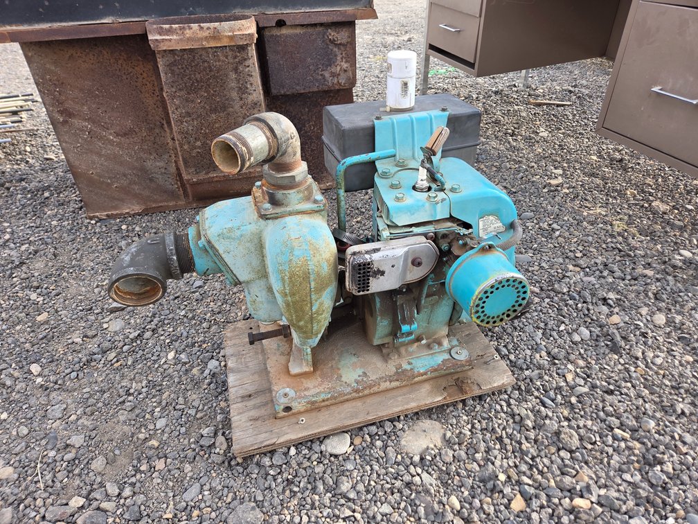 gas powered water pump