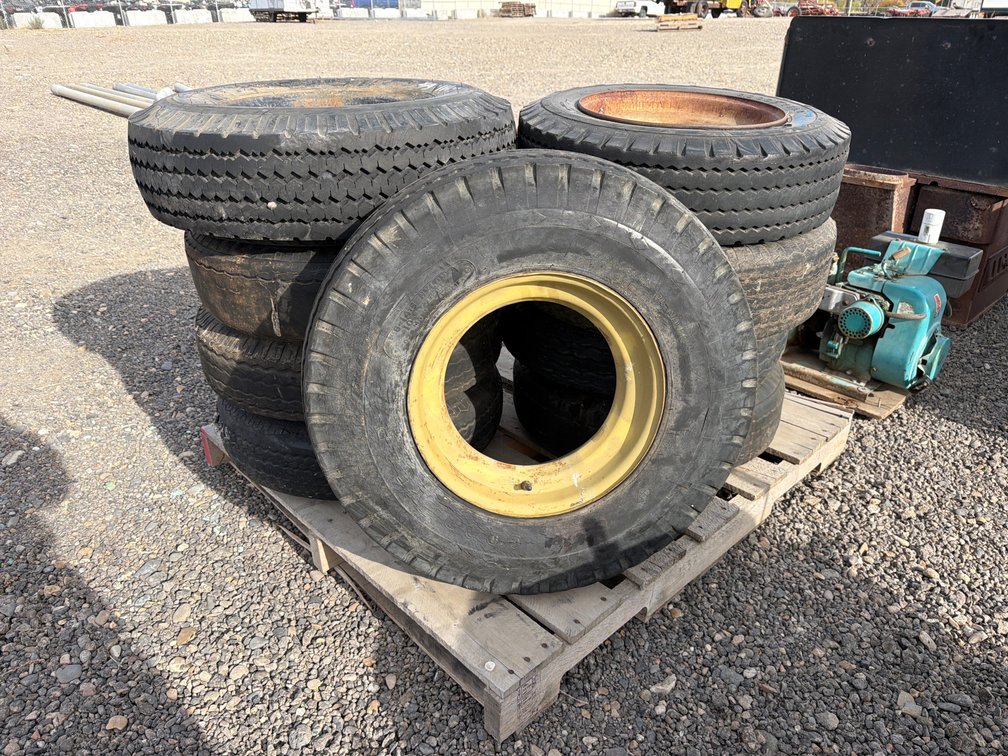 9 mobile home wheels and tires
