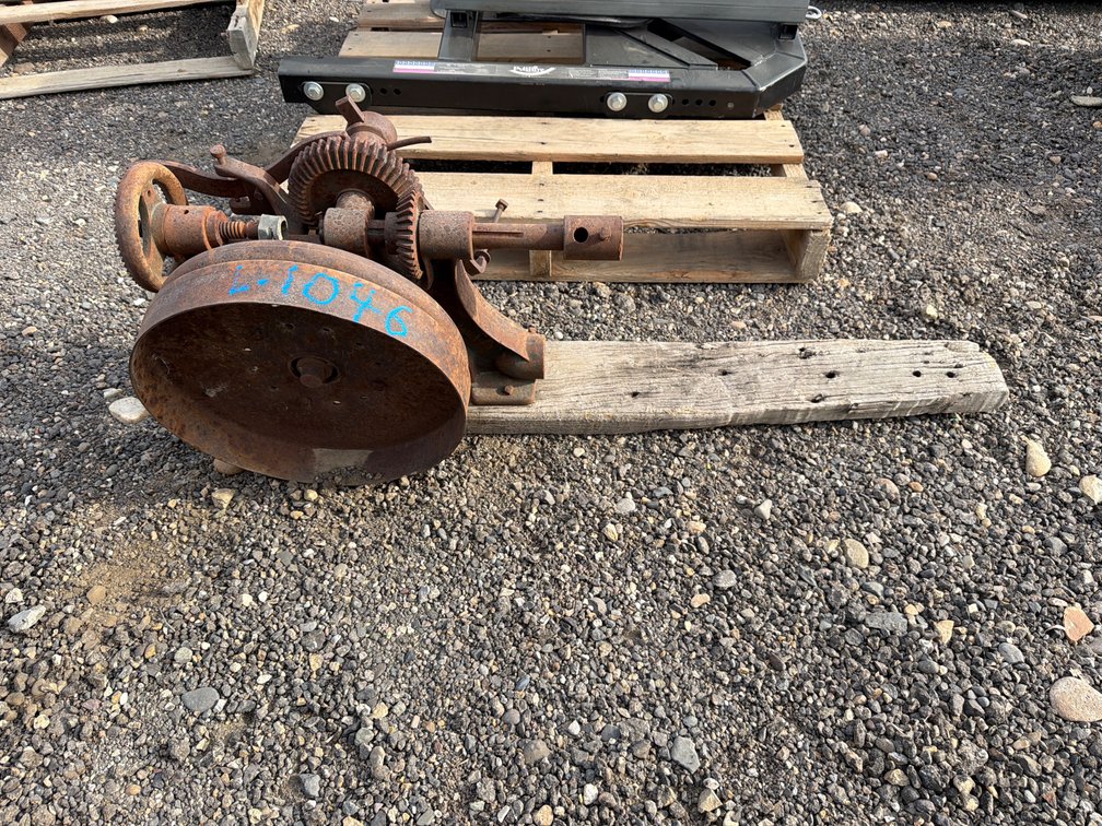antique post drill