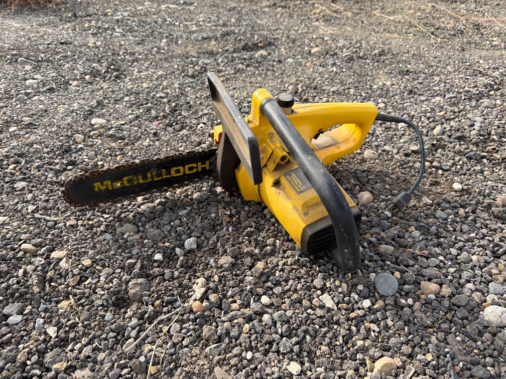 McCullough corded 10" chain saw