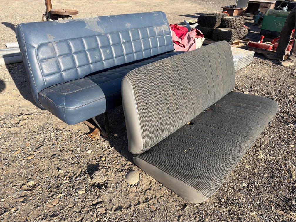 2- bench seats