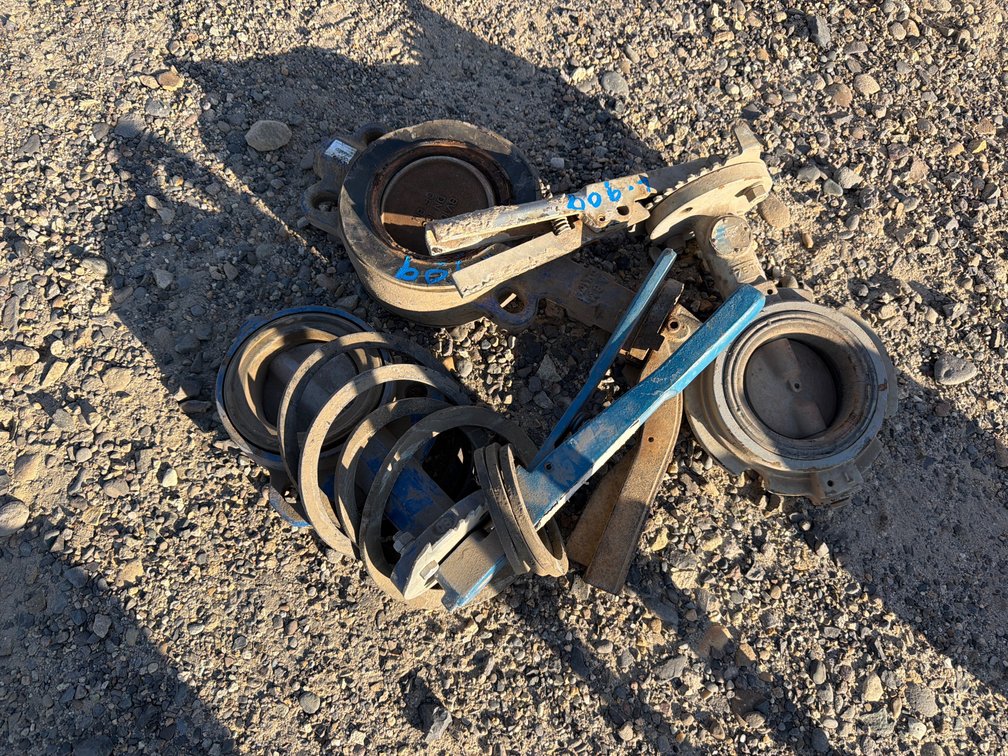 3- 3" butterfly valves