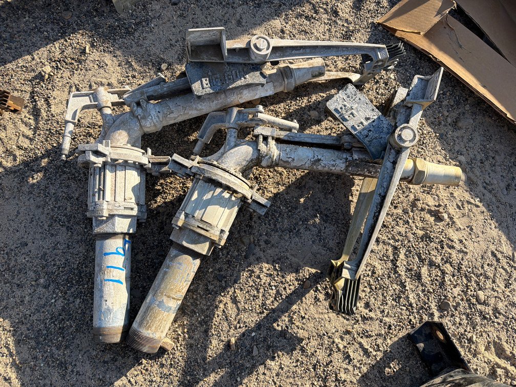 2- BIG Gun pivot end gun sprinklers