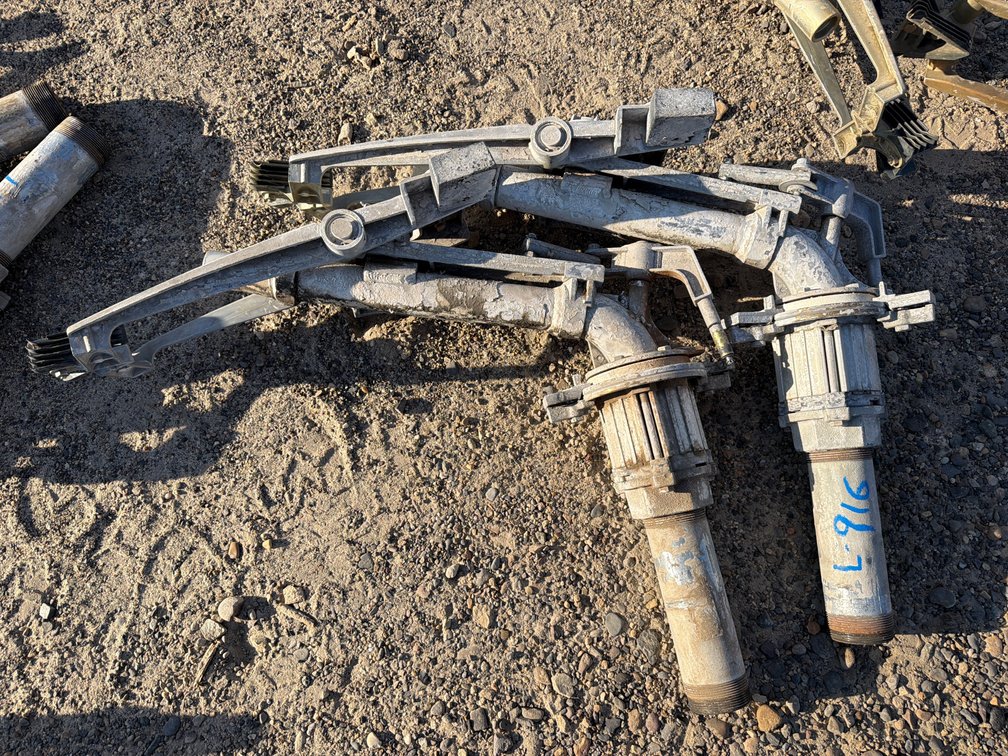 2- BIG Gun pivot end gun sprinklers