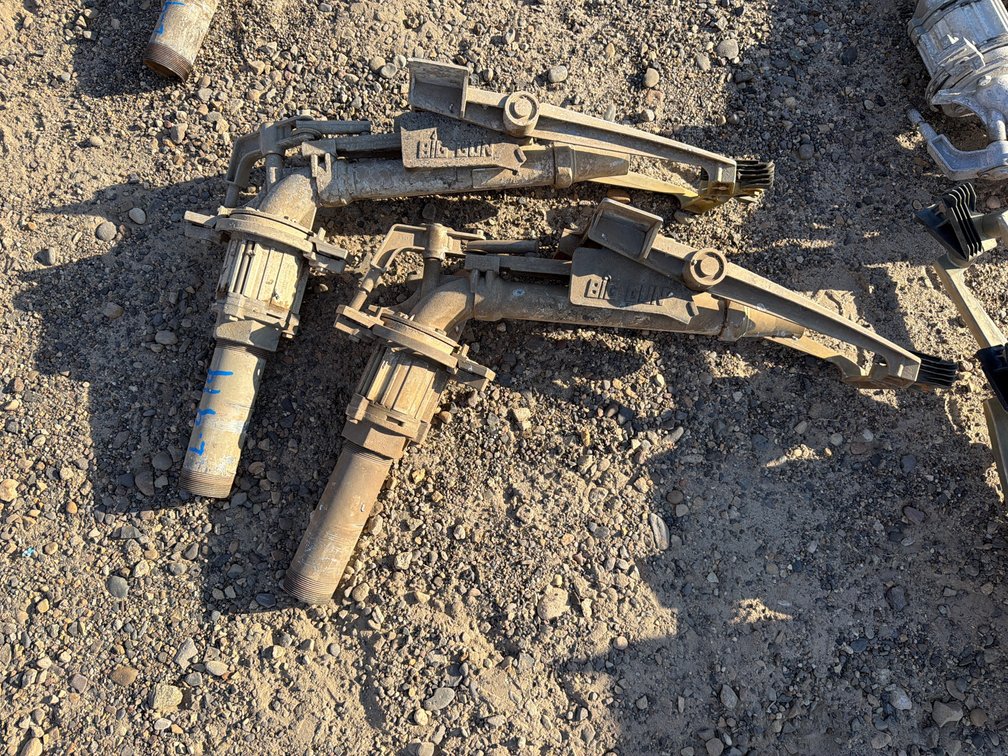 2- BIG Gun pivot end gun sprinklers