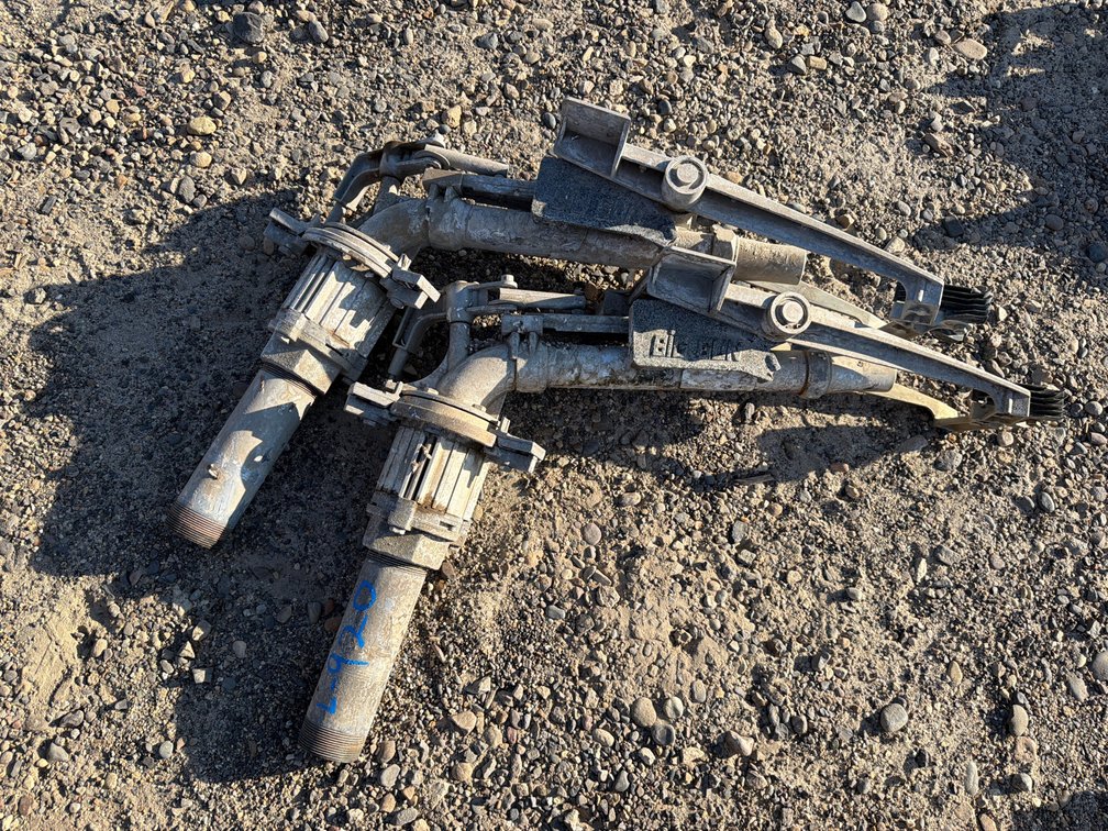2- BIG Gun pivot end gun sprinklers
