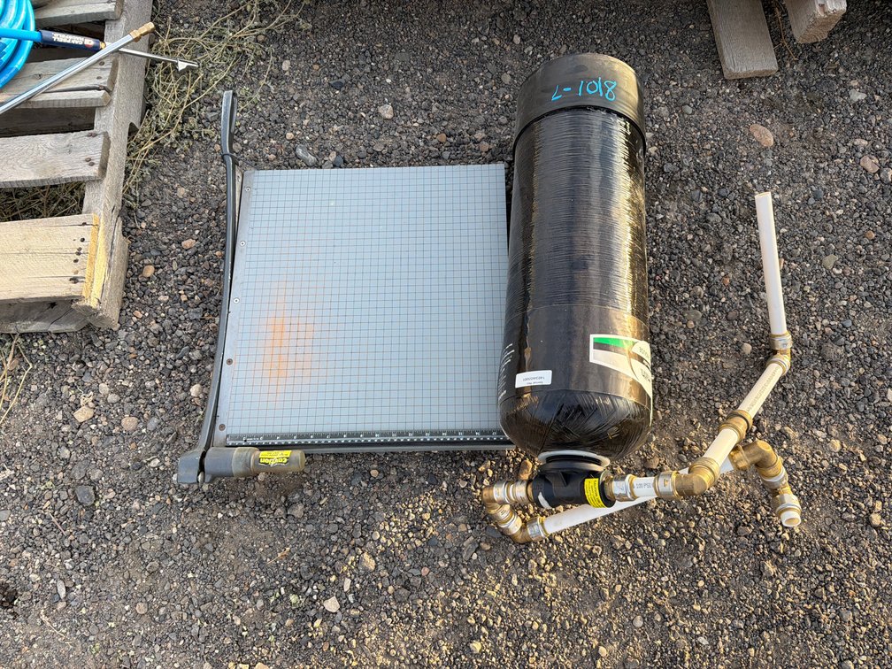 water descaler, paper cutter