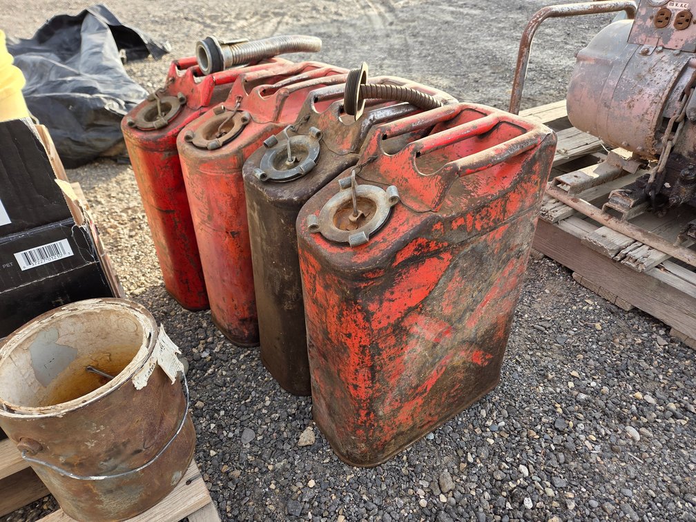 GI fuel cans