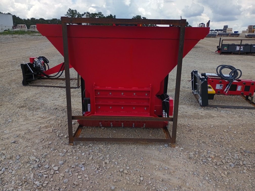 Raytree 72' Block Crusher Skid Steer Attachment