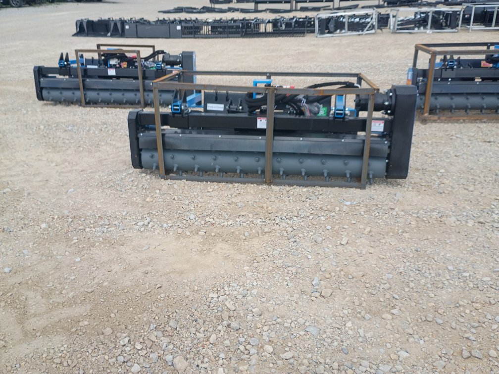 Raytree Soil Conditioner Skid Steer Attachment