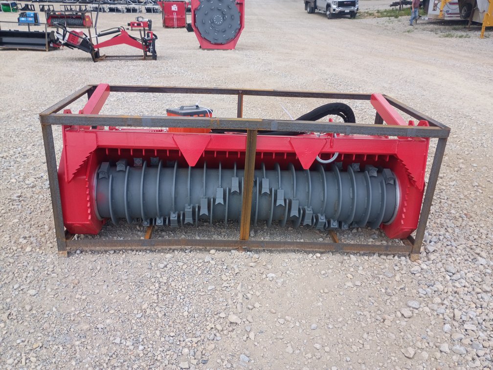Raytree Drum Mulcher Skid Steer Attachment