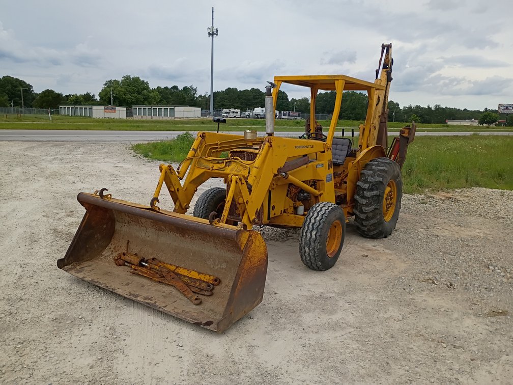 1980's Massey Ferguson 50E Industrial Backhoe