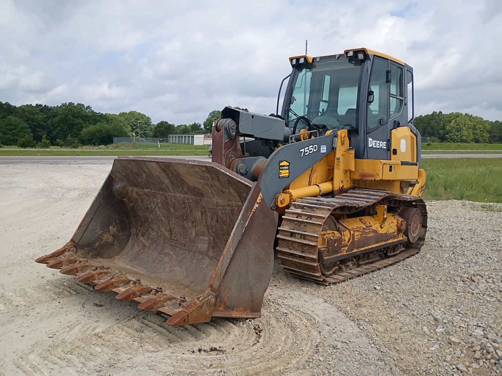 2008 John Deere 755D Crawler Loader