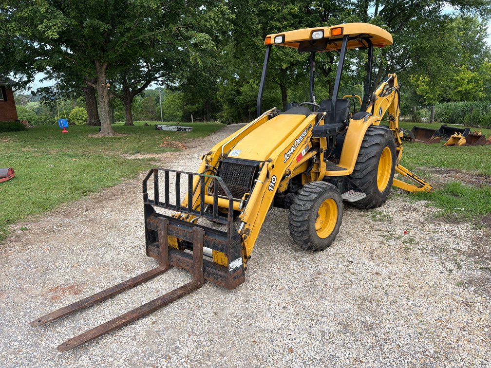 2007 John Deere 110 BackHoe
