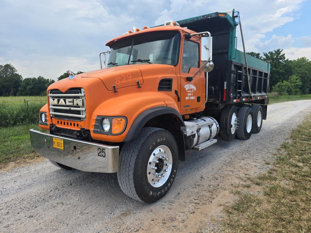 2004 Mack CV713 Granite Tri Axle Dump Truck