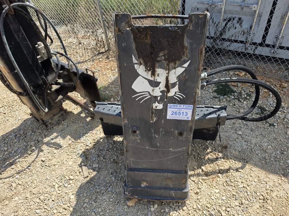 Bobcat Hydraulic Drop Hammer Skid Steer Attachment