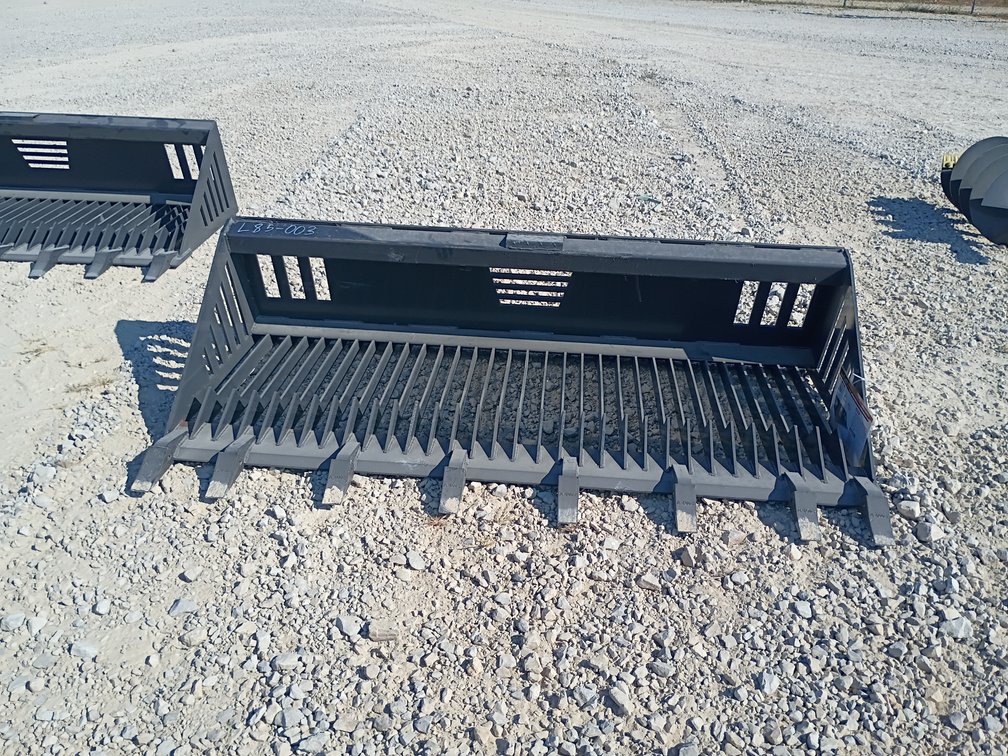 Landhonor 78" Rock Bucket Skid Steer Attachment