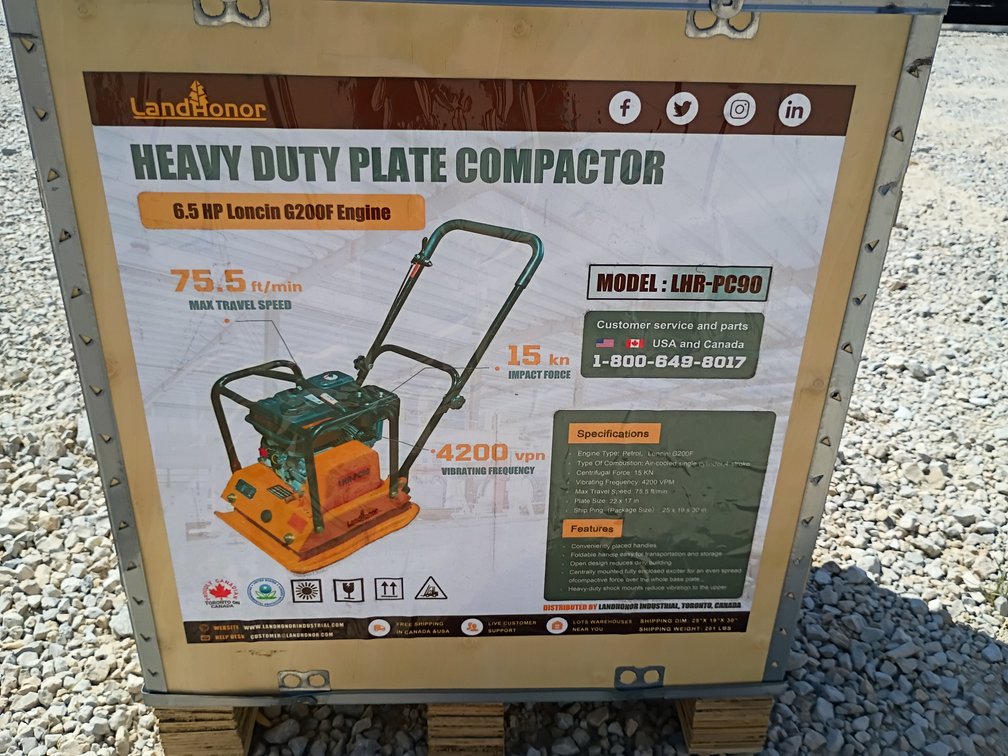 Landhonor Plate Compactor