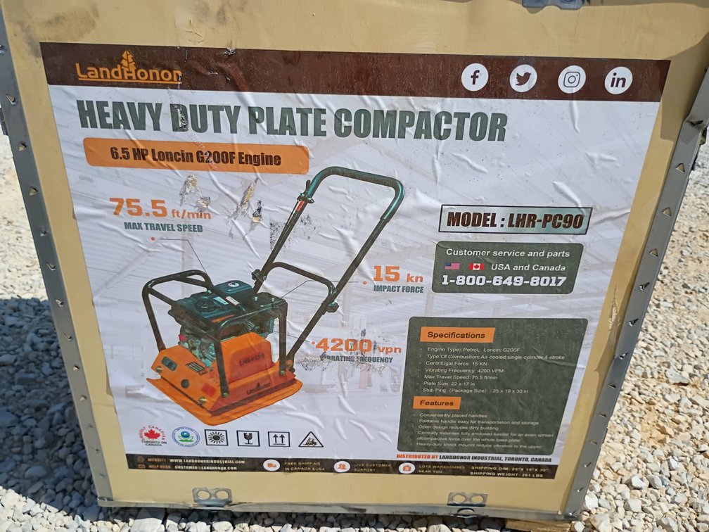 Landhonor Plate Compactor