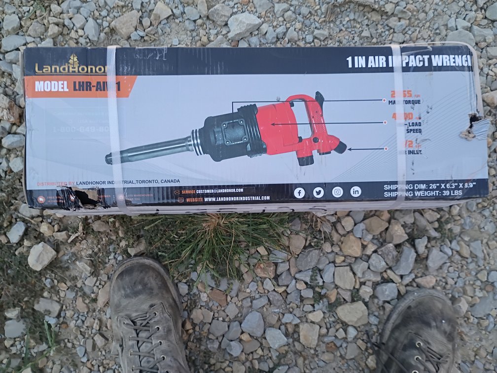 Landhonor 1" Air Impact Wrench