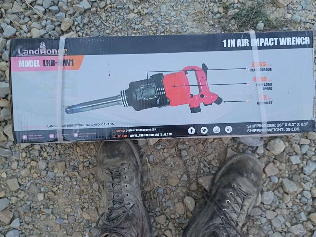Landhonor 1" Air Impact Wrench
