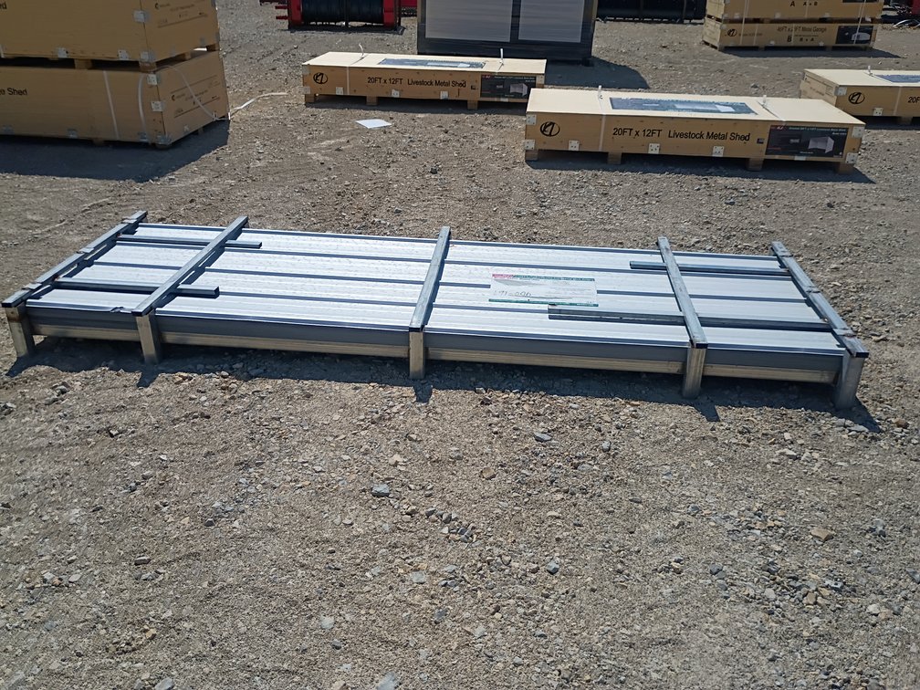 KJ 10' Galvalume Corrugated Steel Panels