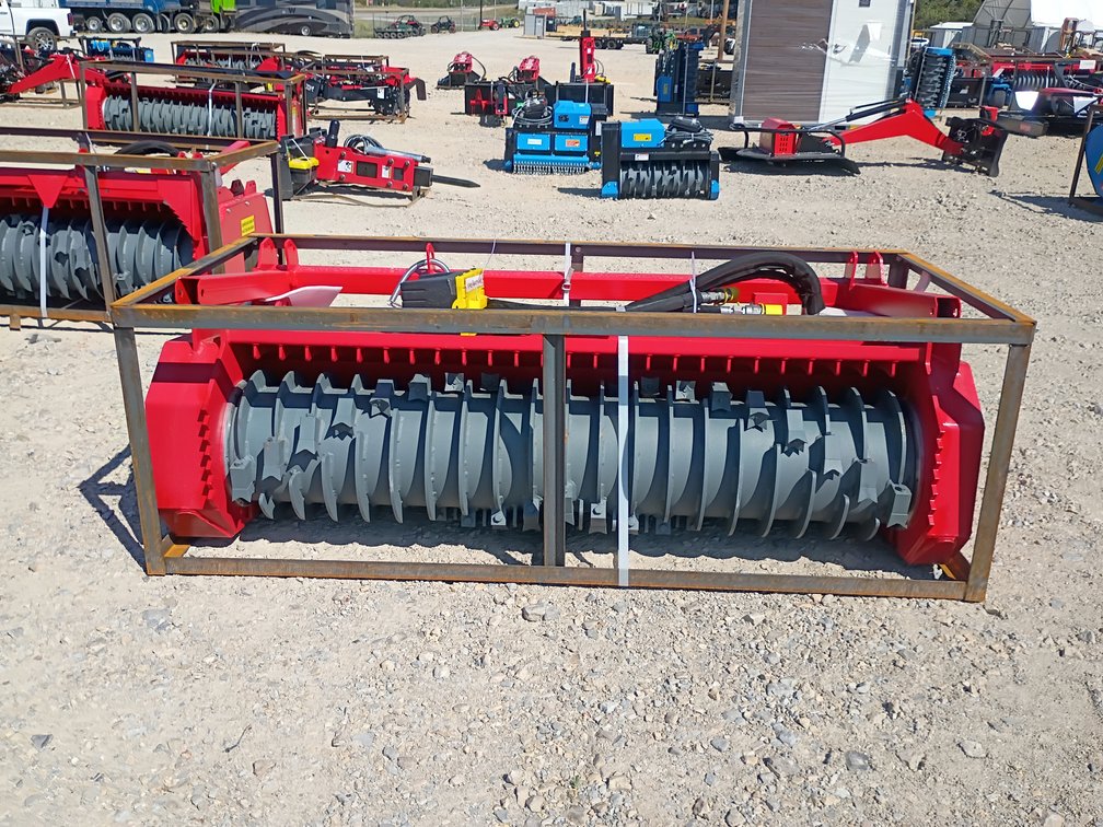 Raytree Drum Mulcher Skid Steer Attachment