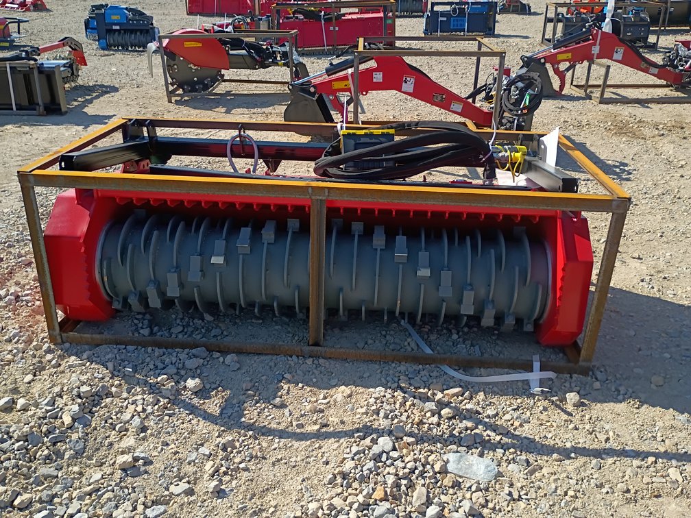 Raytree Drum Mulcher Skid Steer Attachment