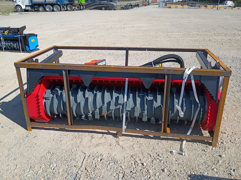 Raytree Drum Mulcher Skid Steer Attachment