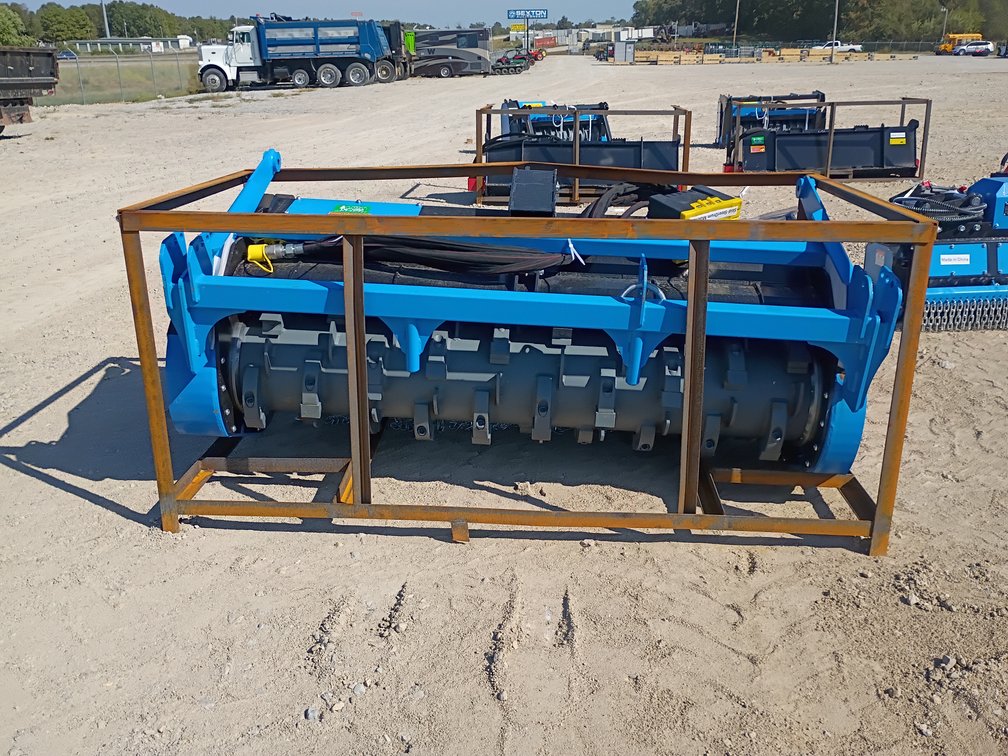 Raytree Drum Mulcher Skid Steer Attachment