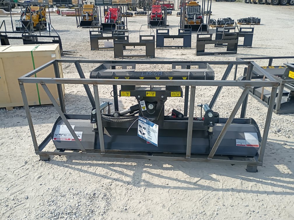Mower King Dozer Blade Skid Steer Attachment